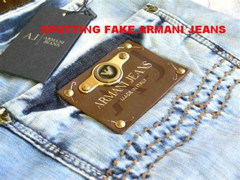 Armani jeans UK counterfeit